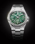 Nivada Grenchen F77 Green Aventurine Mark 1 - Limited Edition 37mm 68037A77