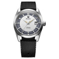Nivada Grenchen Antarctic Glacier 35mm Watch, Rubber tropic strap 35020M01