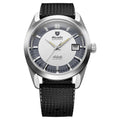 Nivada Grenchen Antarctic Glacier 38mm Watch, Rubber tropic strap 32063A01