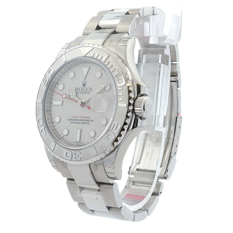 Rolex Yacht-Master Steel & Platinum 40mm Watch 16622 (2007)