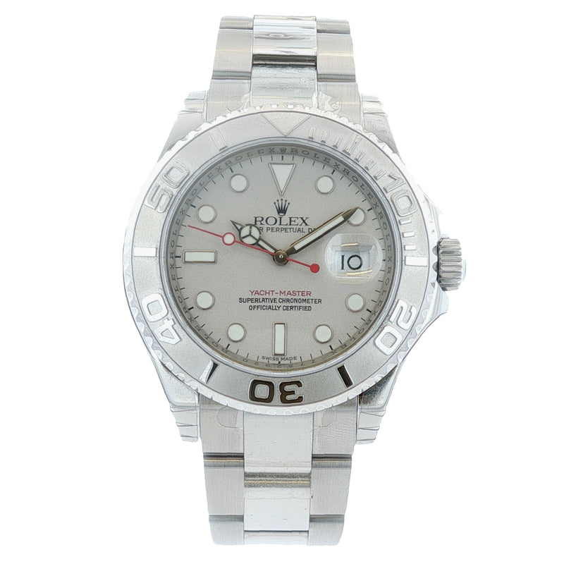 Rolex Yacht-Master Steel & Platinum 40mm Watch 16622 (2007)