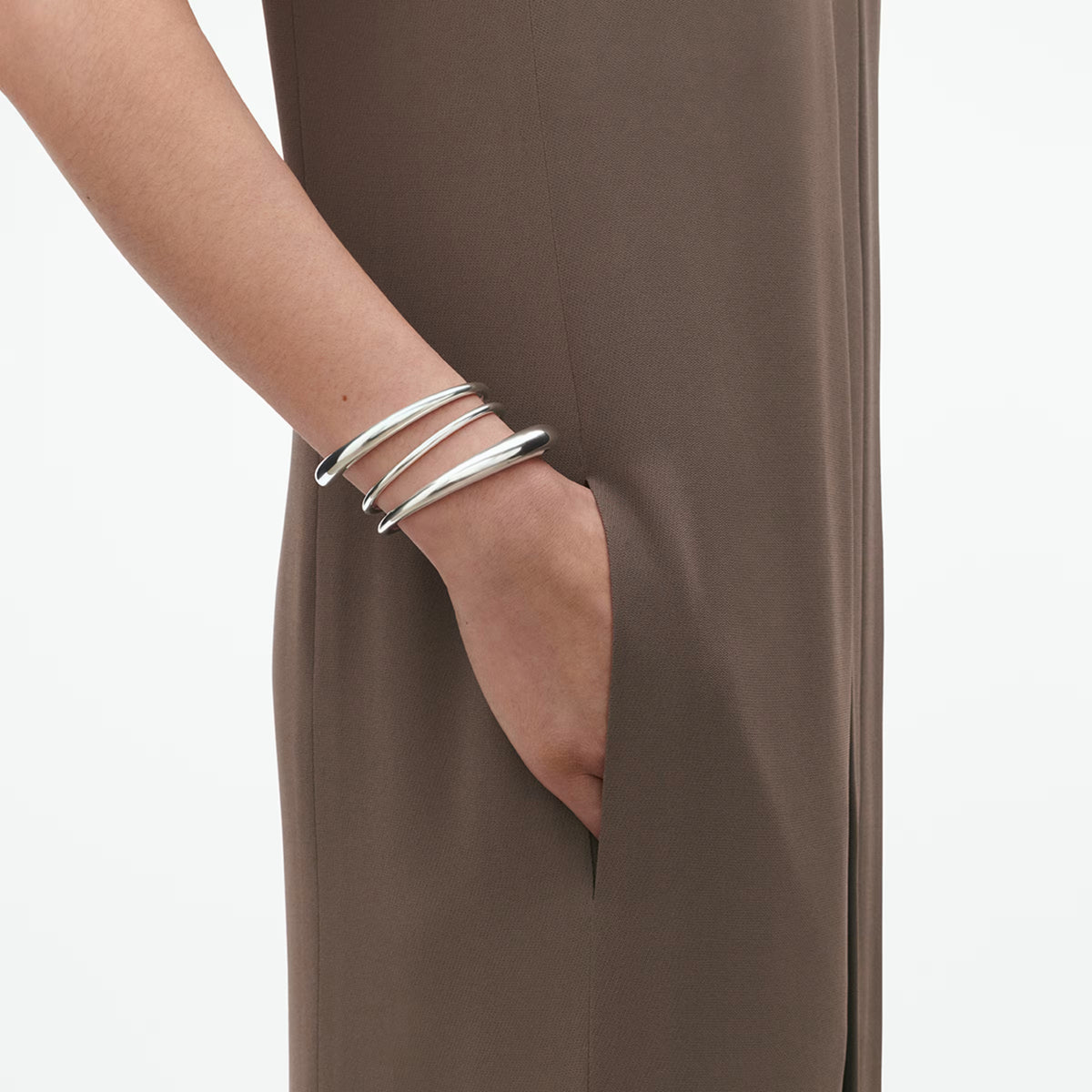 Georg Jensen Mercy Bangle, Sterling Silver