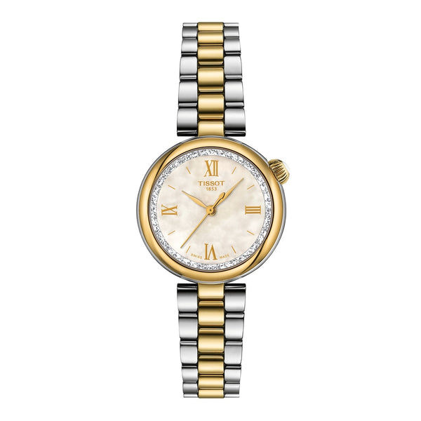 Tissot Desir MOP 28mm Two Tone Watch T1520102211801
