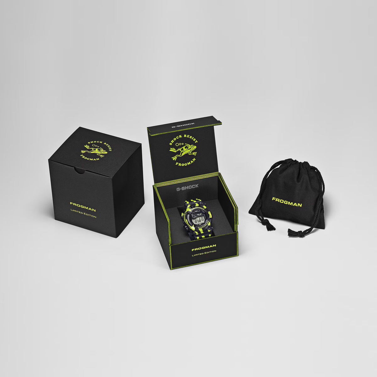 G-SHOCK Master of G Frogman The Poison Frog Limited Edition Watch GW-8200TPF-1ER