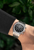 Nivada Grenchen F77 Chrono Mecaquartz Carbon - 38mm Watch 68002Q77