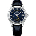 Grand Seiko 'Moondrop' Automatic Blue GMT 39.5mm Watch SBGM257