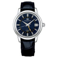 Grand Seiko 'Moondrop' Automatic Blue GMT 39.5mm Watch SBGM257
