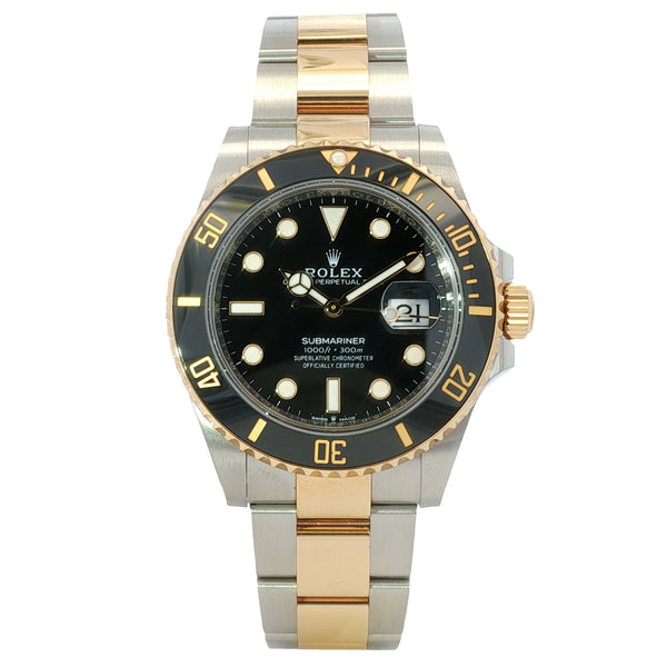 Rolex Submariner Date Black Oyster Steel & Yellow Gold 41mm (2023)