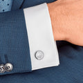 Montblanc Star Cufflinks with Steel Inlay MB116660