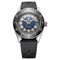 Nivada Grenchen Antarctic Diver Aquamar, 38mm Rubber Strap Automatic Watch