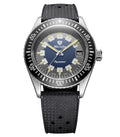 Nivada Grenchen Antarctic Diver Aquamar, 38mm Rubber Strap Automatic Watch