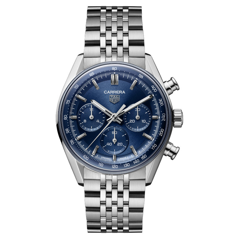 Tag Heuer Carrera Chronograph Automatic, 41mm Blue Dial Watch CBS2113.BA0053