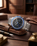 Nivada Grenchen X Wallace Allan Chronoking Mecaquartz 38mm Interchangeable Bezel Limited Edition Watch 87052Q04