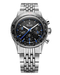 Nivada Grenchen X Wallace Allan Chronoking Mecaquartz 38mm Interchangeable Bezel Limited Edition Watch 87052Q04