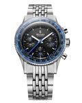 Nivada Grenchen X Wallace Allan Chronoking Mecaquartz 38mm Interchangeable Bezel Limited Edition Watch 87052Q04