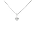 Diamond Round Brilliant Cut, 0.50ct 18ct White Gold Pendant