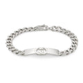 Gucci Interlocking Sterling Silver Bracelet