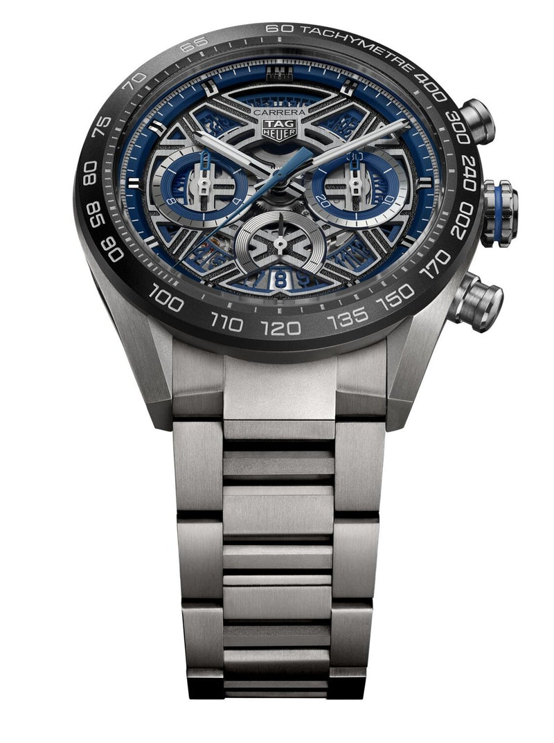 Tag Heuer Carrera Chronograph Extreme Sport, Automatic 44mm Titanium Watch CBU2081.BF0007