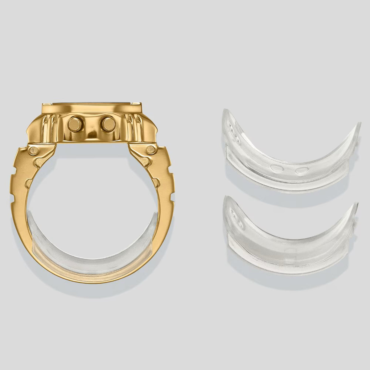 Casio 50th Anniversary Ring Watch, Gold