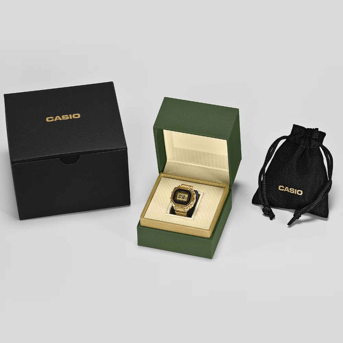 Casio 50th Anniversary Ring Watch, Gold