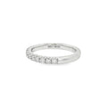 Diamond Round Brilliant 0.50ct, Platinum Pave Set Ring