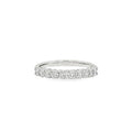 Diamond Oval Cut 0.60ct, Platinum Claw Set Ring