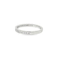 Diamond Princess Cut 0.25ct, Platinum Channel Set Ring