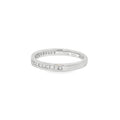 Diamond Princess Cut 0.33ct, Platinum Channel Set Ring