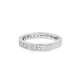Diamond Princess Cut 1.00ct, Platinum Channel Set Ring
