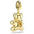 Swarovski Idyllia charm, Mixed cuts, Teddy, 18k gold finish
