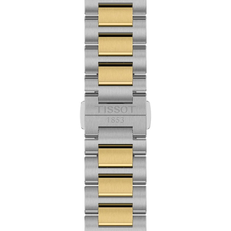 Tissot PRC 100 Solar 39mm Two Tone Watch T1514222203100