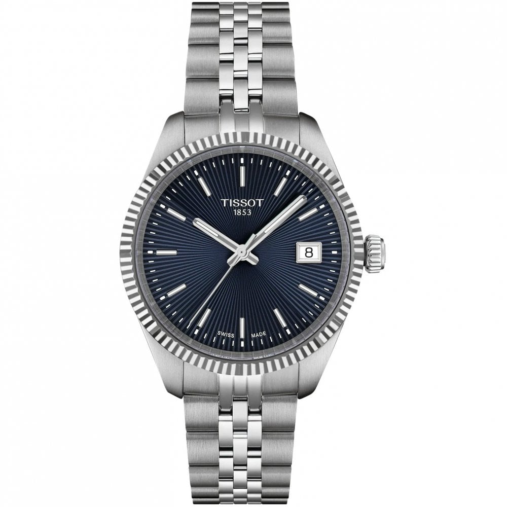 Tissot Ballade Night Blue Dial Steel 34mm Watch T1562101104100