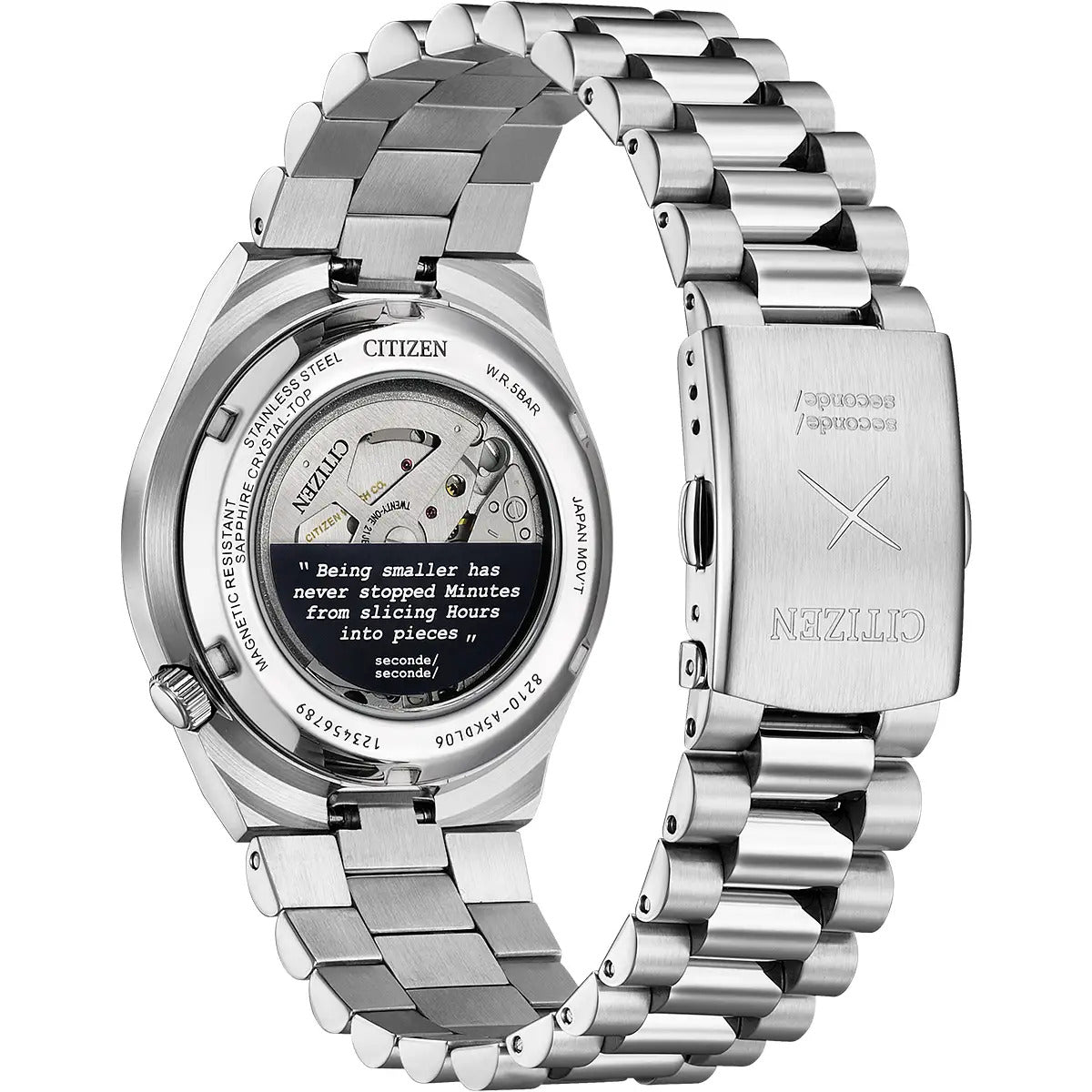 Citizen "Tsuyosa" Automatic Seconde/Seconde Limited Edition 40mm Watch NJ0157-81L