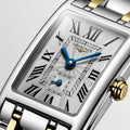 Longines DolceVita Steel & Yellow 32mm Watch L5.255.5.70.7