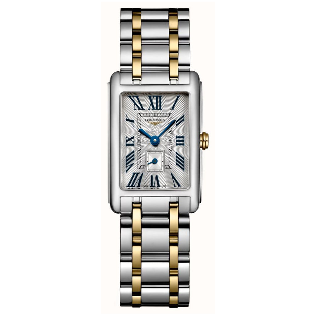 Longines DolceVita Steel & Yellow 32mm Watch L5.255.5.70.7