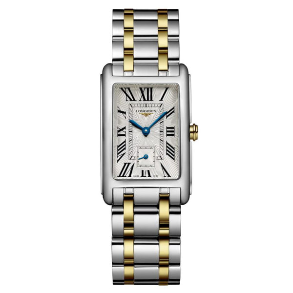 Longines DolceVita Steel & Yellow 37mm Watch L5.512.5.70.7