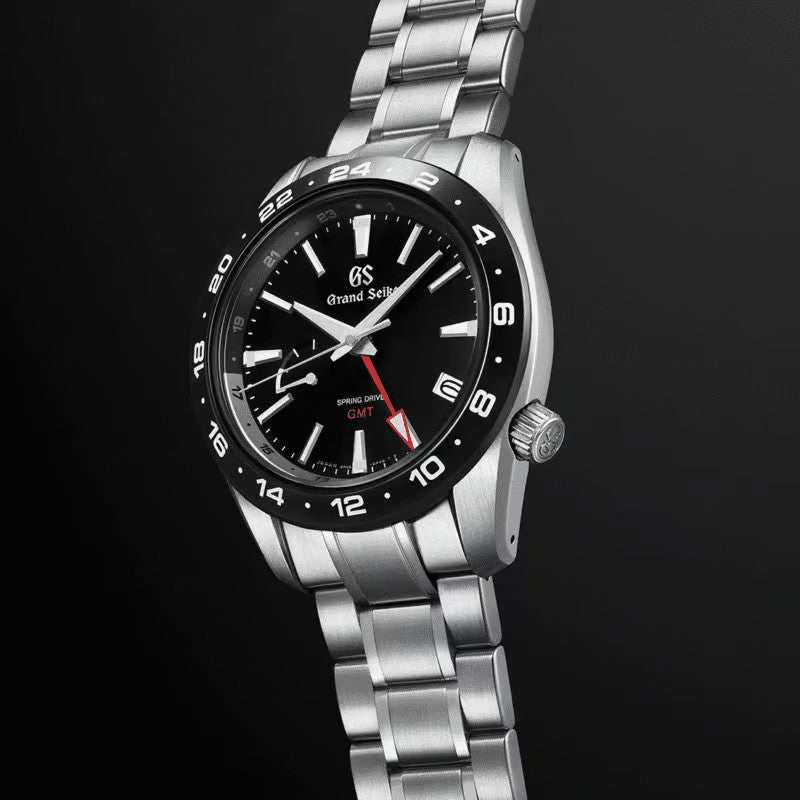 Grand Seiko Sport GMT Spring Drive Black Ceramic 40.5mm Watch SBGE257