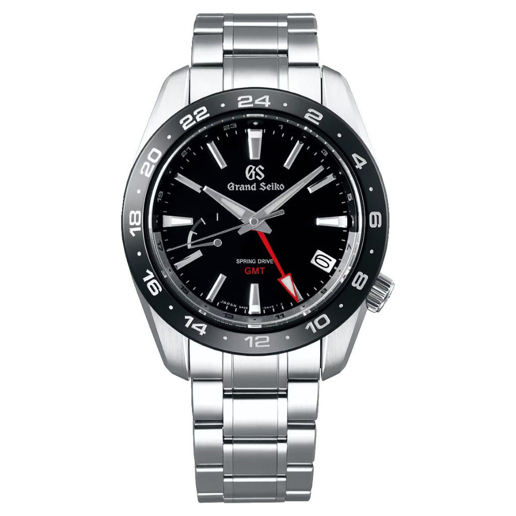 Grand Seiko Sport GMT Spring Drive Black Ceramic 40.5mm Watch SBGE257