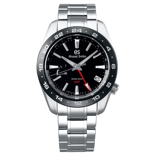 Grand Seiko Sport GMT Spring Drive Black Ceramic 40.5mm Watch SBGE257