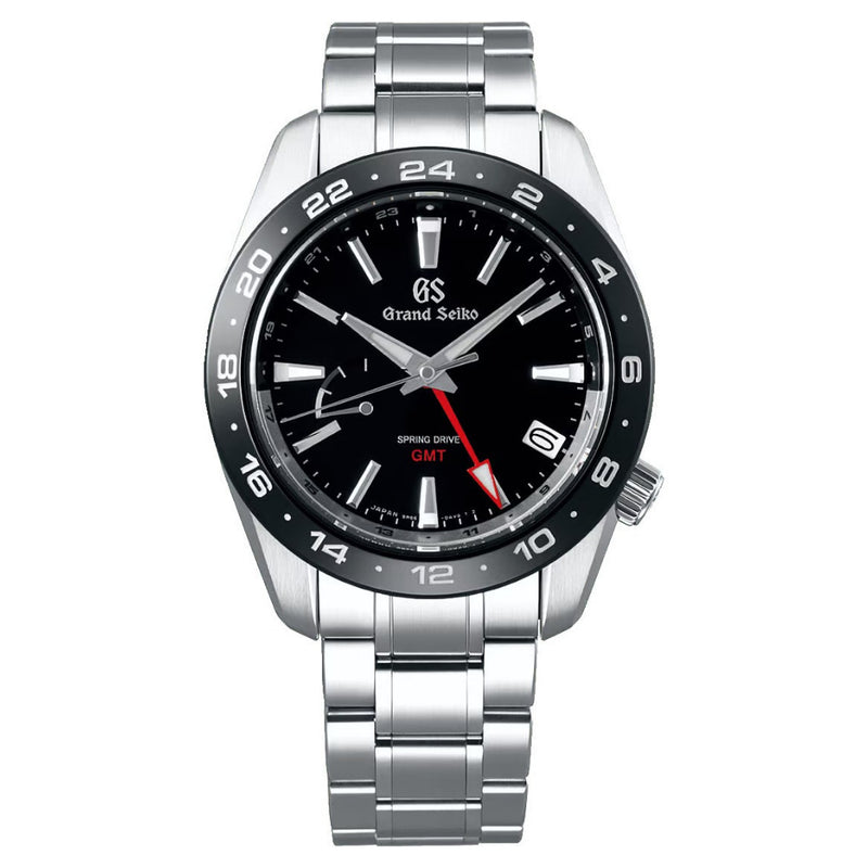 Grand Seiko Sport GMT Spring Drive Black Ceramic 40.5mm Watch SBGE257