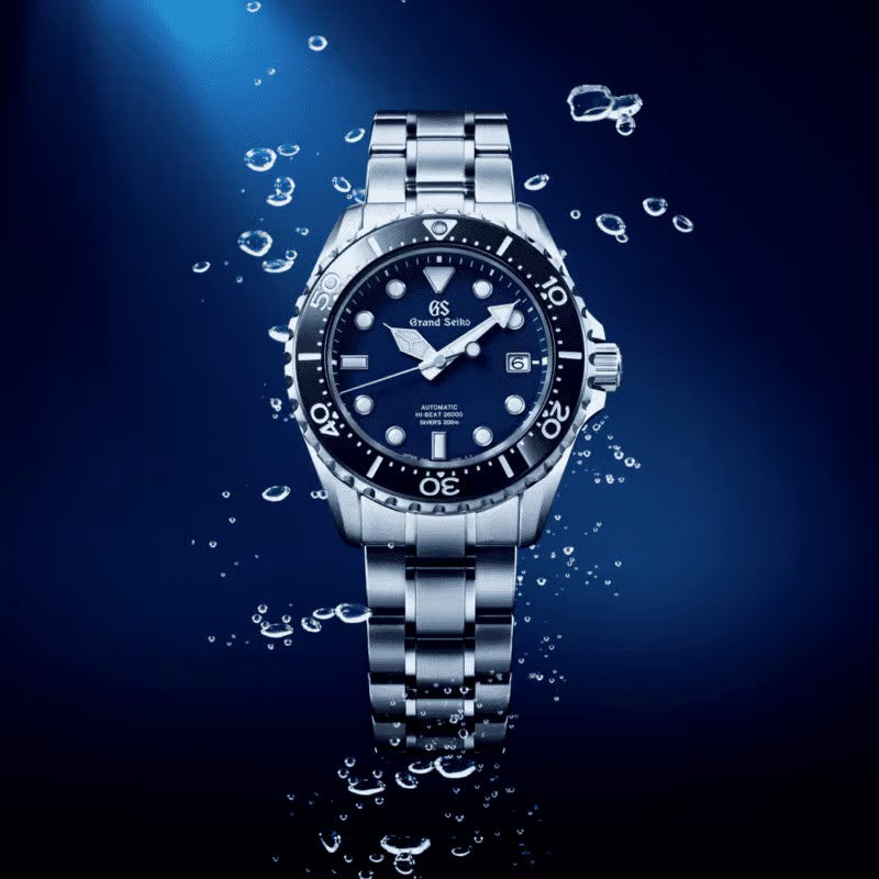 Grand Seiko Automatic Hi-Beat Divers 43.8mm Watch SBGH289