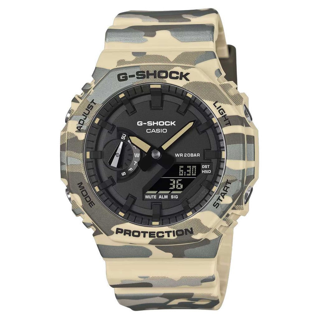 G-SHOCK 2100 Series Camouflage Watch GA-2100CM-5AER
