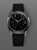 Nivada Grenchen Antarctic Spider Black Racing Strap 38mm 32072A10