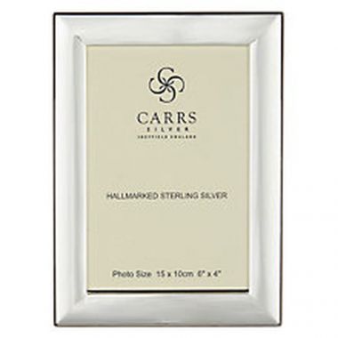 Carrs Photo Frame Silver Plated 6" x 4"