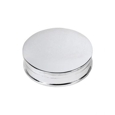 Circular Silver Box
