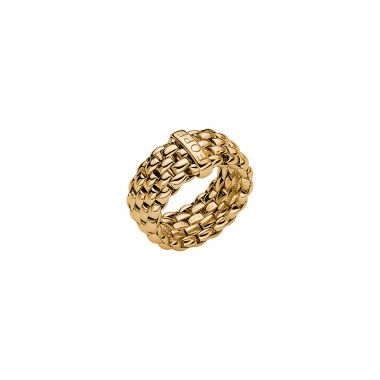 Fope Flex'It Essentials 18ct Yellow Gold Ring