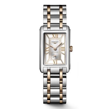 Longines DolceVita Two Tone Watch 20.8mm L5.255.5.75.7